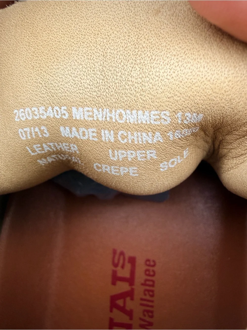 Clarks Wallabee Boots Sz 11